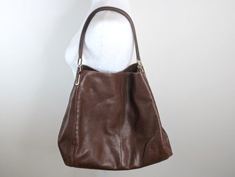 COACH Leather Shoulder Bag