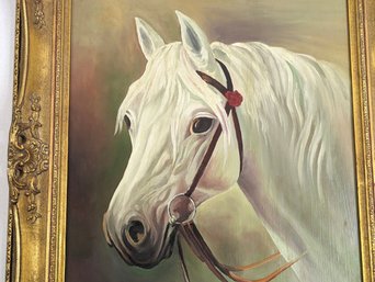 Painting Of A Horse - Signed And Framed