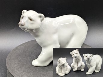 Vintage Attentive Polar Bear Lladro