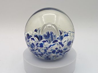 Paperweight In Blue And White.