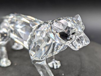 Swarovski Crystal Leopard Released In 1997 For The 'African Wildlife' Series.