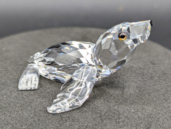 Swarovski Crystal Baby Sea Lion Released As Part  Of The 'Aquatic Worlds' Collection