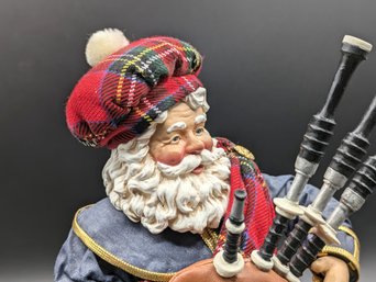 Santa As A Highland 'Christmas Piper' From Possible Dreams