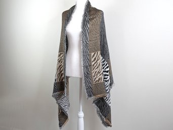 Animal Print Design Scarf/shawl