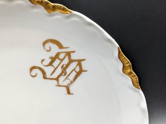 Vintage Porcelain Bread Plates