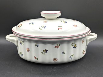 Villeroy & Boch - 3 Quart Oval Covered Casserole