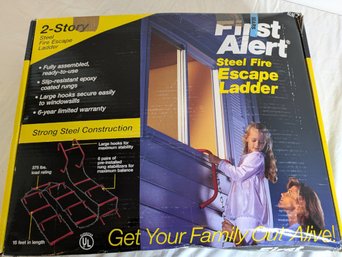 First Alert Steel Fire Emergency Escape Ladder For Home