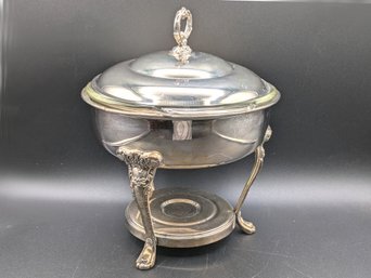 Vintage Silver Plated Chafing Dish