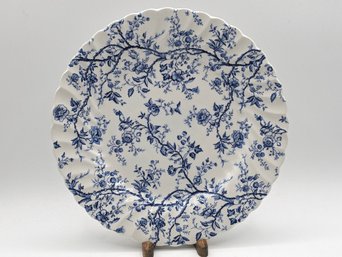 6 Vintage Blue & White Dinner Plates