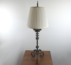 Tall Wrought Iron Table Lamp