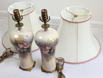 Pair Of Vintage Table Lamps