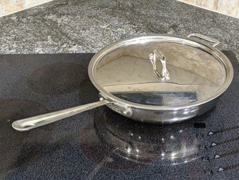 All-Clad 4 Quart Stainless Weeknight Pan With Lid