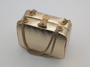 Pretty Gold Colored Purse