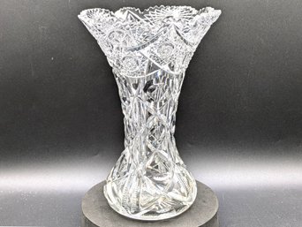 Beautiful Vintage Crystal Vase