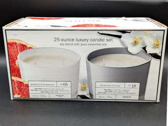 Two Luxury Candles