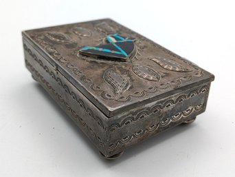 Navajo Silver Box