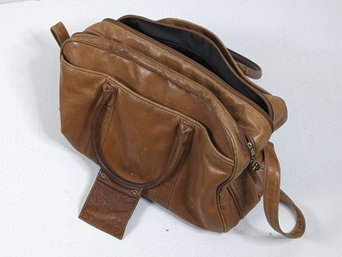 Coach Leather Weekender Travel Bag