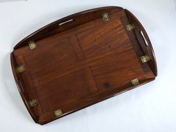 Antique Wooden Butlers Tray
