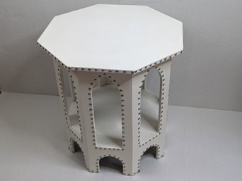 White Moroccan Table