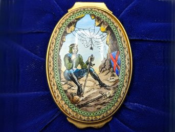 Halcyon Days Enamel  Box- The Royal Legends Collection