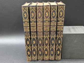 'The Dramatic Works Of William Shakespeare' In 6 Volumes. Published Circa 1890.