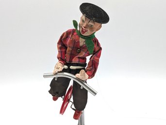 Vintage Unicycle Circus Clown