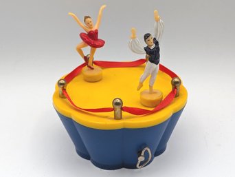 Music Box Featuring Moving Ballet Dancers