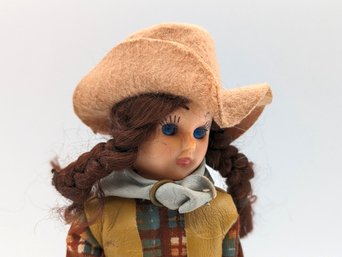 Vintage Cowgirl Doll