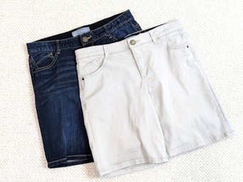 2 Pairs Shorts By Wit & Wisdom