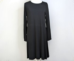 Long Sleeved Black Dress From Old Navy