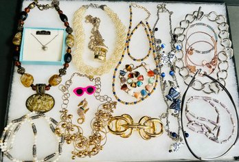 Costume Jewelry Lot Mostly Vintage #1: READ Description For Itemization And Details