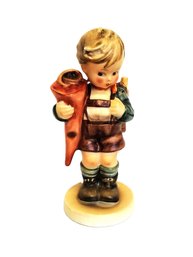 Vintage 'little Scholar' Porcelain Goebel M.I. Hummel Figurine #80 West Germany