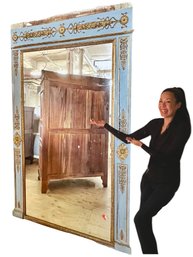 Palatial Louis XVI Trumeau Mirror