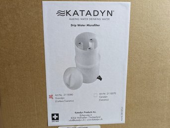 Make Water Drinking Water With The Katadyn Drip Water Microfilter