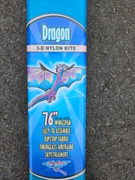 Dragon Kite, New In Box 76 Inch Windspan