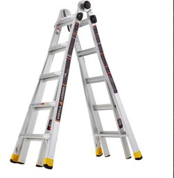 Gorilla 22' Multi Position Aluminum Ladder