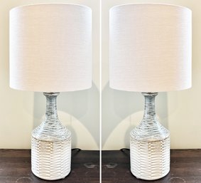 Pair Of Interlude Home Ceramic Table Lamp