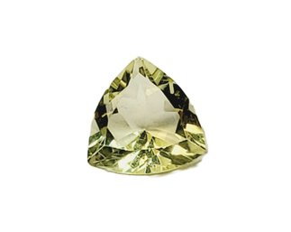 2.5 Carat ----- 8mm Trillian Cut LEMON Quartz Loose Gemstones
