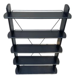 Modern Black Bookshelf