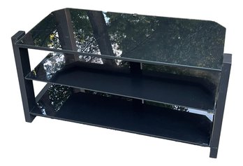 Glass Top TV Stand