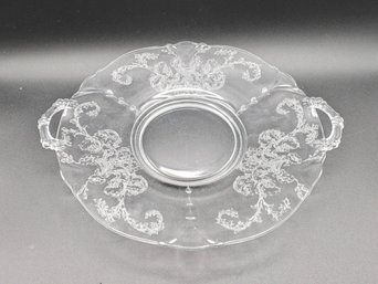 Beautiful Glass Serving Plate