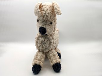 Vintage Crocheted Lamb