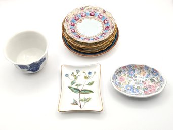 Collection Of Minton, Royal Copenhagen, Laura Ashley & Limoges