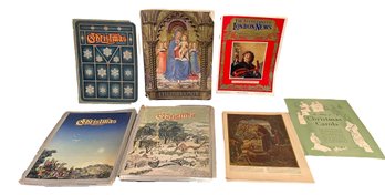 Group Of Vintage Magazines Including Christmas, L'illustracion, And More