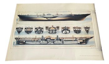 National Maritime Museum Paddle Steamer Persia Print