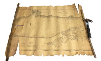 Plum Island To Stratford Shoal Long Island Sound Map From 1905