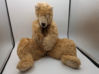 Vintage - Large Adorable Sunkid Bear With A Long Snout