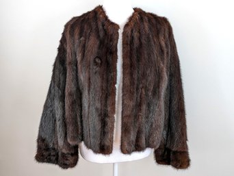 Luxurious Vintage Real Mink  Fur Jacket