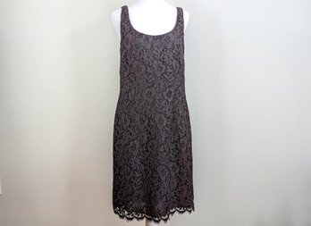 Ann Taylor Black Lace Dress