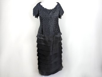 Helen Morley Black Formal Length Dress